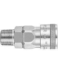 COUPLER QUICK-CONNECT, STAINLESS STEEL 600SM R-3/4