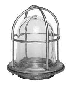 Guard/glass globe for German well glass fitting