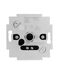 Busch-Jaeger Dimmer switch flush mounting 60-400W, type 6517 U-101