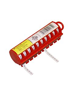 Scotch cablemarker dispenser compl. with tape-roll 0-9