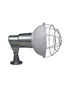 Japanese floodlight with flange E27 for RF-lamp 100/150/200W