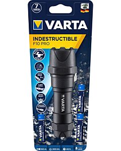 Varta Indestructible LED Flashlight, including 3-cells AAA