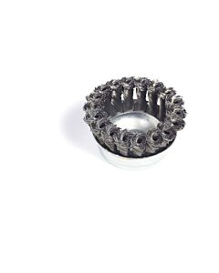 CUP WIRE BRUSH 2.5" W 3/8"X24 UNF